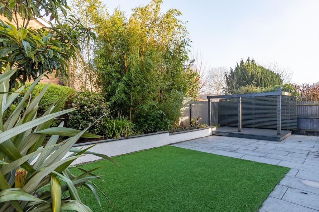 Rear garden
