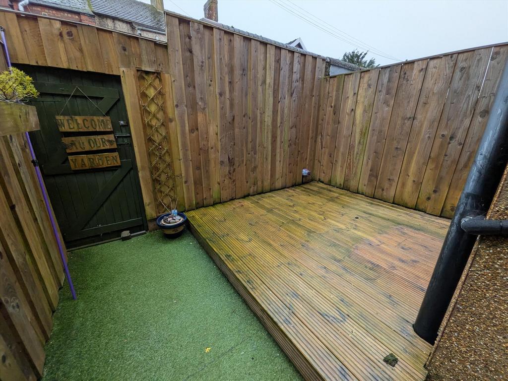 Decked Seating Area
