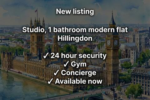 Studio to rent, Uxbridge Road