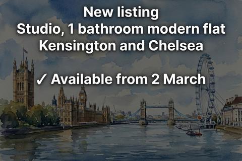 Studio to rent, Trebovir Road