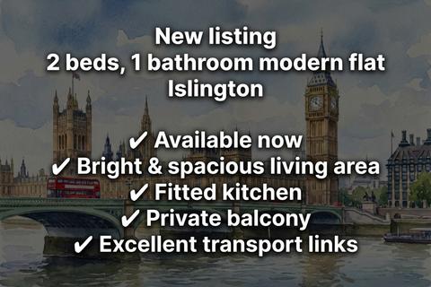 2 bedroom flat to rent, Caledonian Road