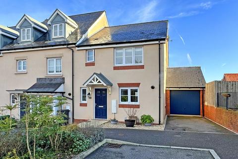 3 bedroom end of terrace house for sale, Sentrys Orchard, Exminster