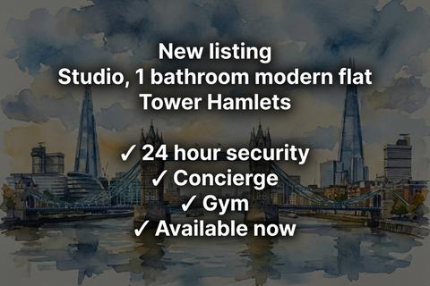 Studio to rent, Leman Street