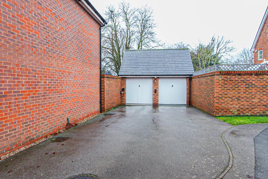 Garage and parking (left garage)