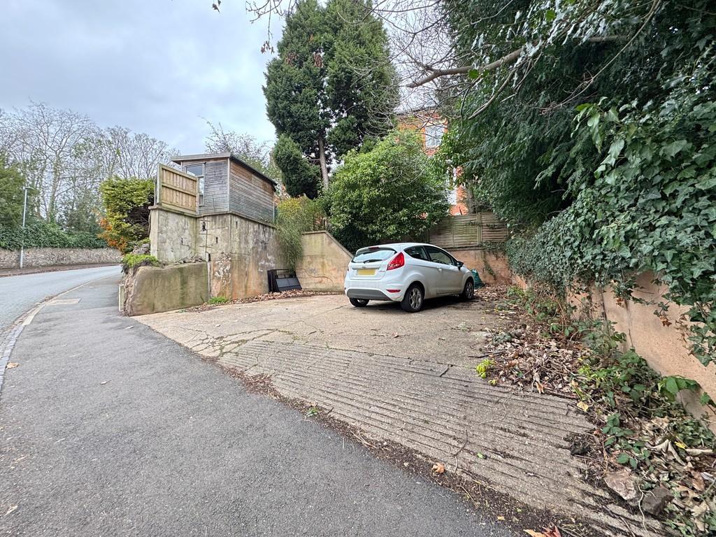 Rear parking area