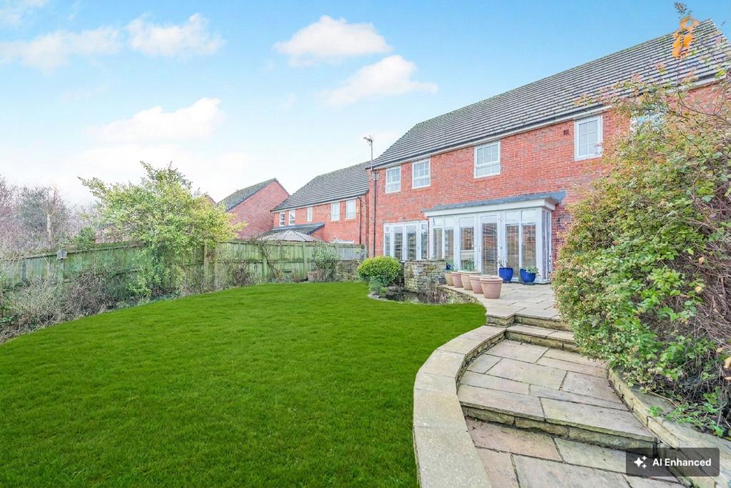 Reades Inspire CGI - rear garden
