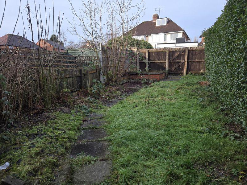 Rear garden