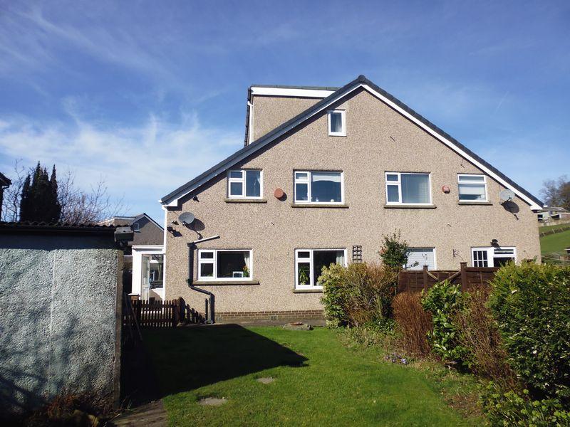 Rear of house