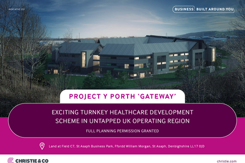 Land for sale, St Asaph Business Park St Asaph LL17 0JD