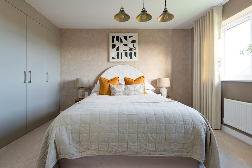 Bedroom 2 is spacious &amp; light