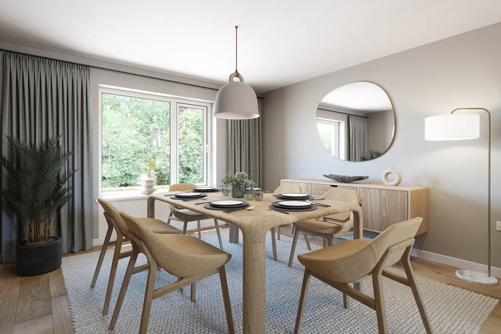 A wonderful space for family dinners