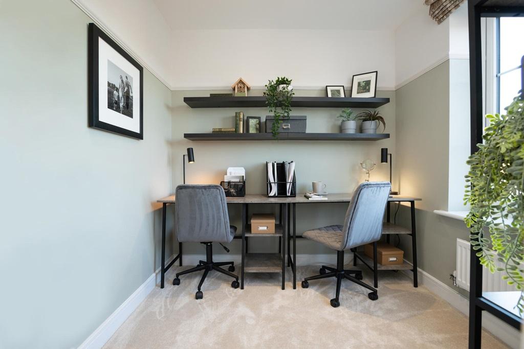 Dedicated study or turn into a snug
