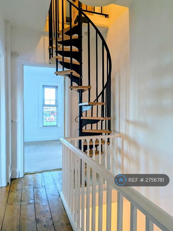 Spiral Stairs To Attic