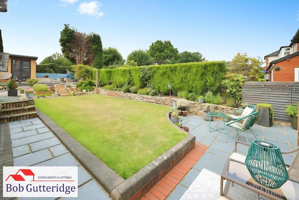 Enclosed rear garden