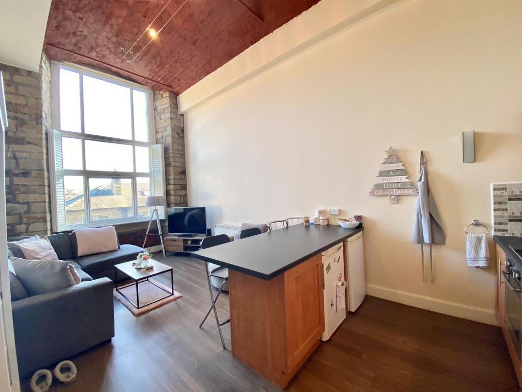Open plan living area