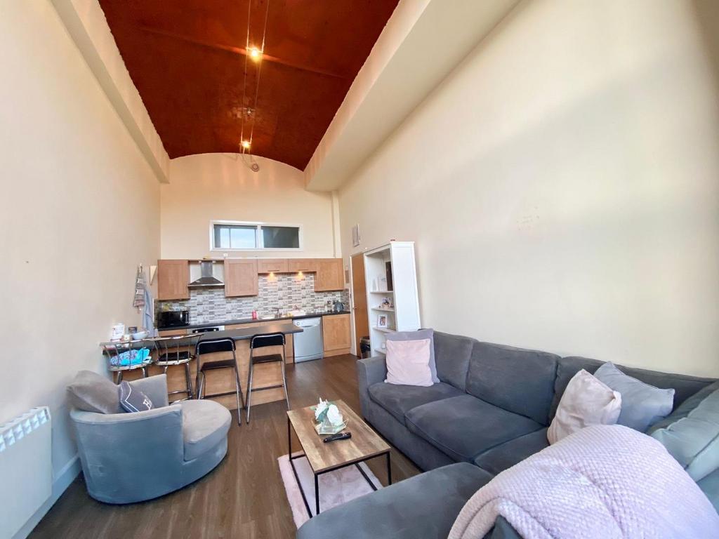 Open plan living area