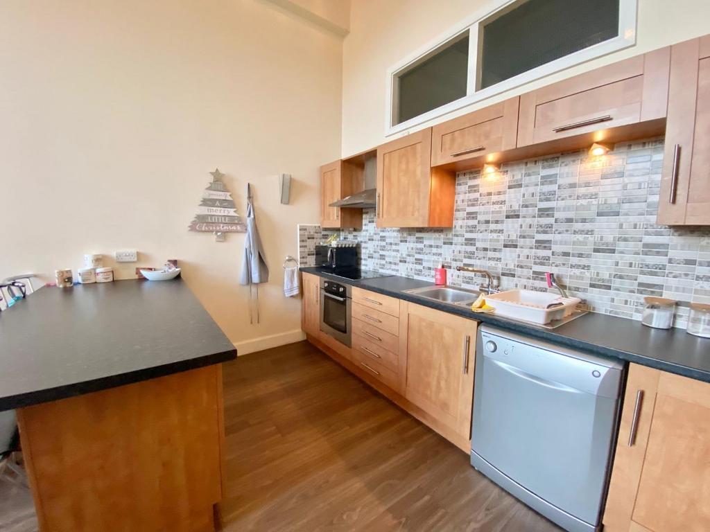 Open plan kitchen area