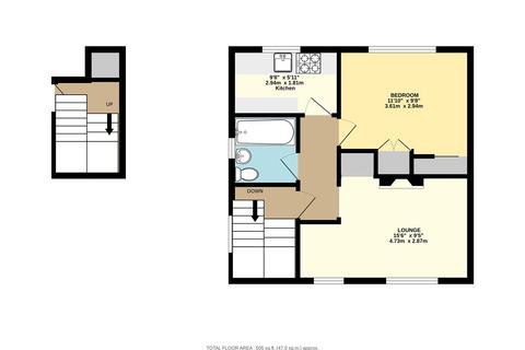 1 bedroom maisonette for sale, Windrush Road, Southampton, Hampshire