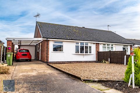 2 bedroom semi-detached bungalow for sale, Crew Road, Collingham, NG23 7ST