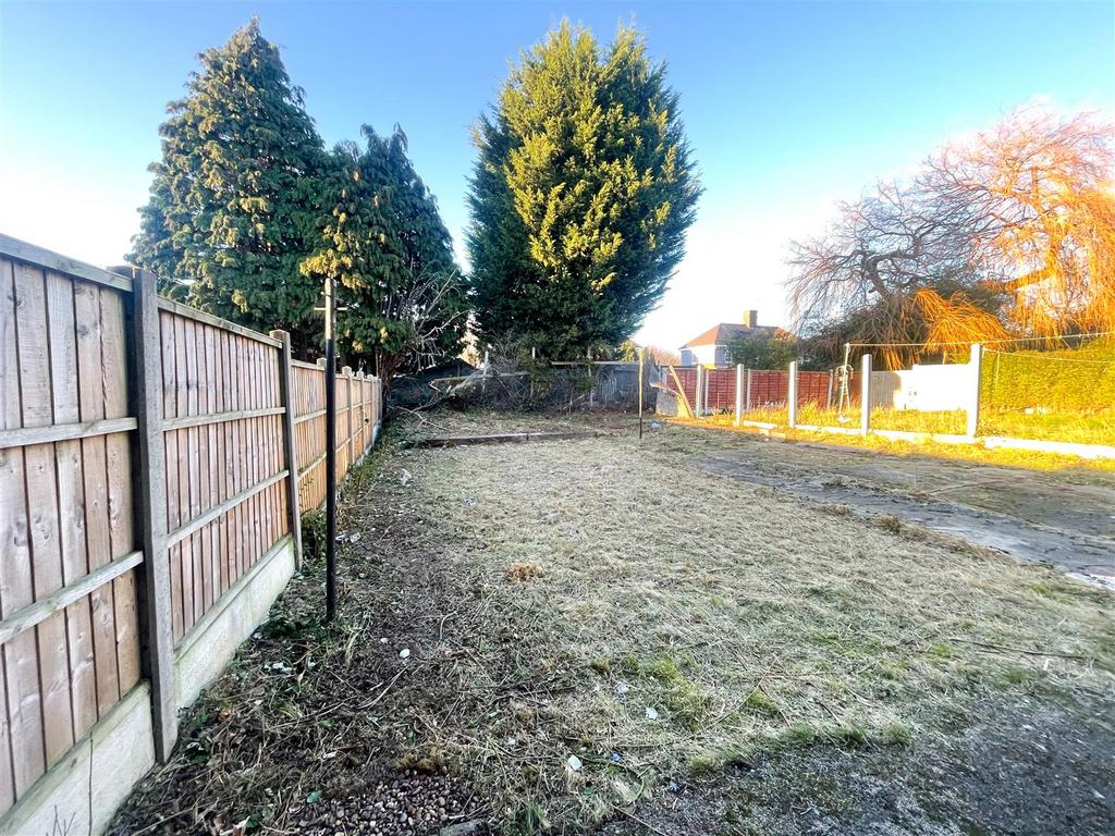 Rear garden