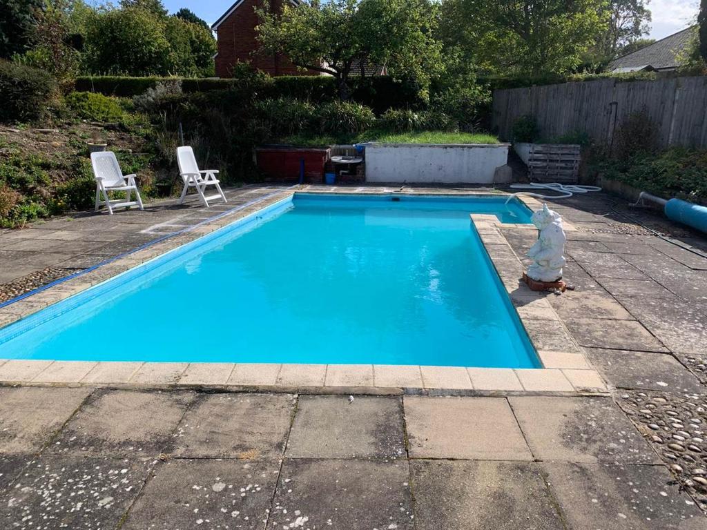 Pool shown in Summer
