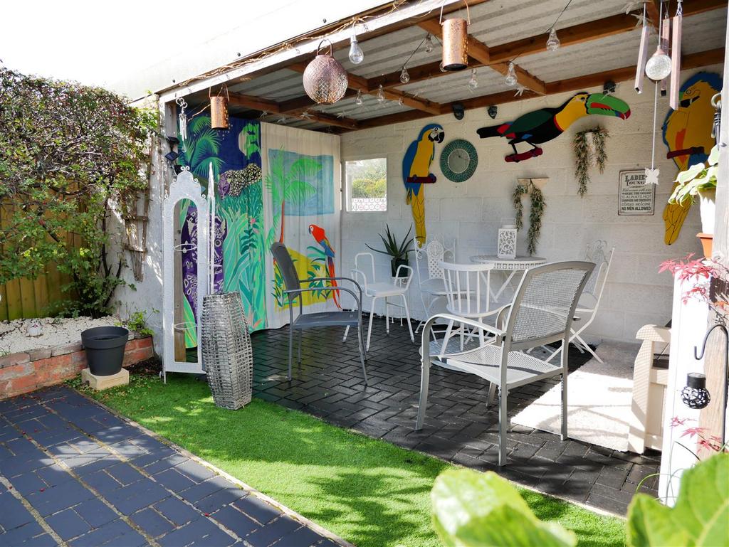 Rear garden