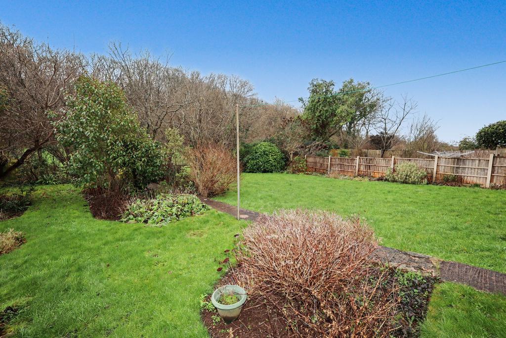 Rear garden