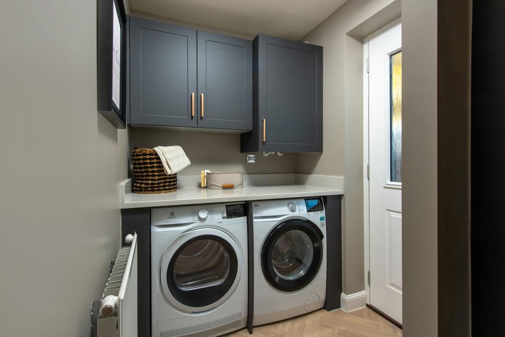 Inside view of Radleigh utility room