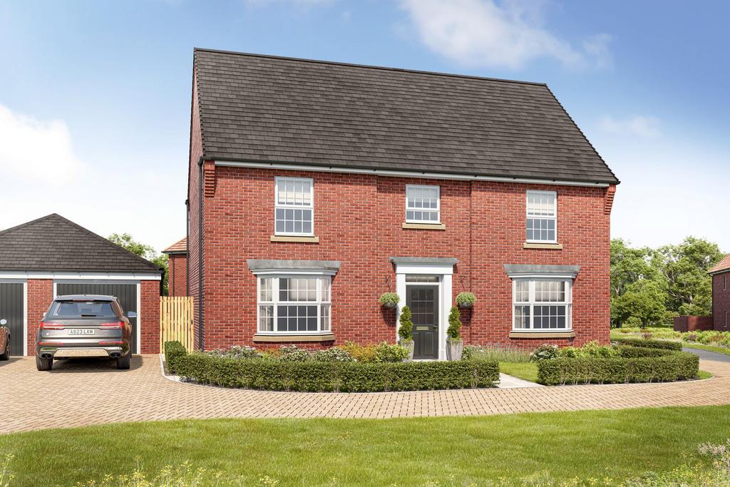 Outside view of Henley home