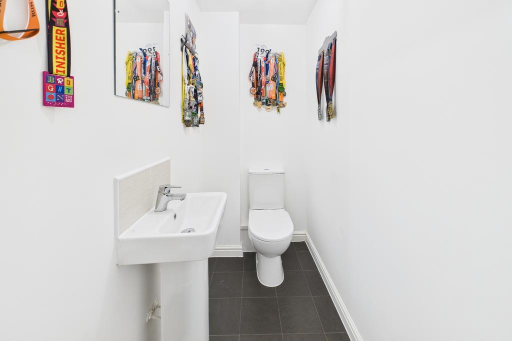 A practical and spacious WC