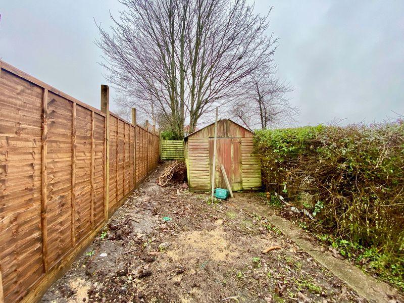 Rear of garden