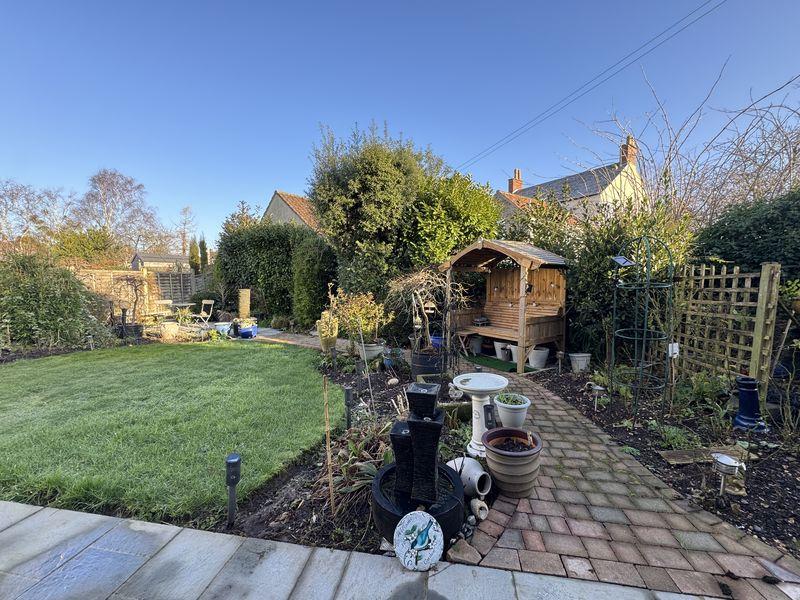 Rear garden