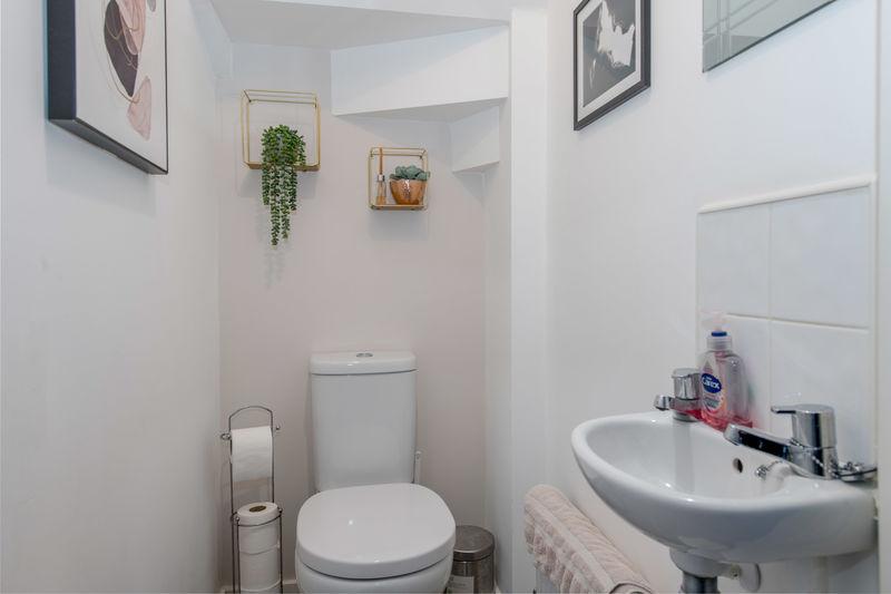 Downstairs cloakroom