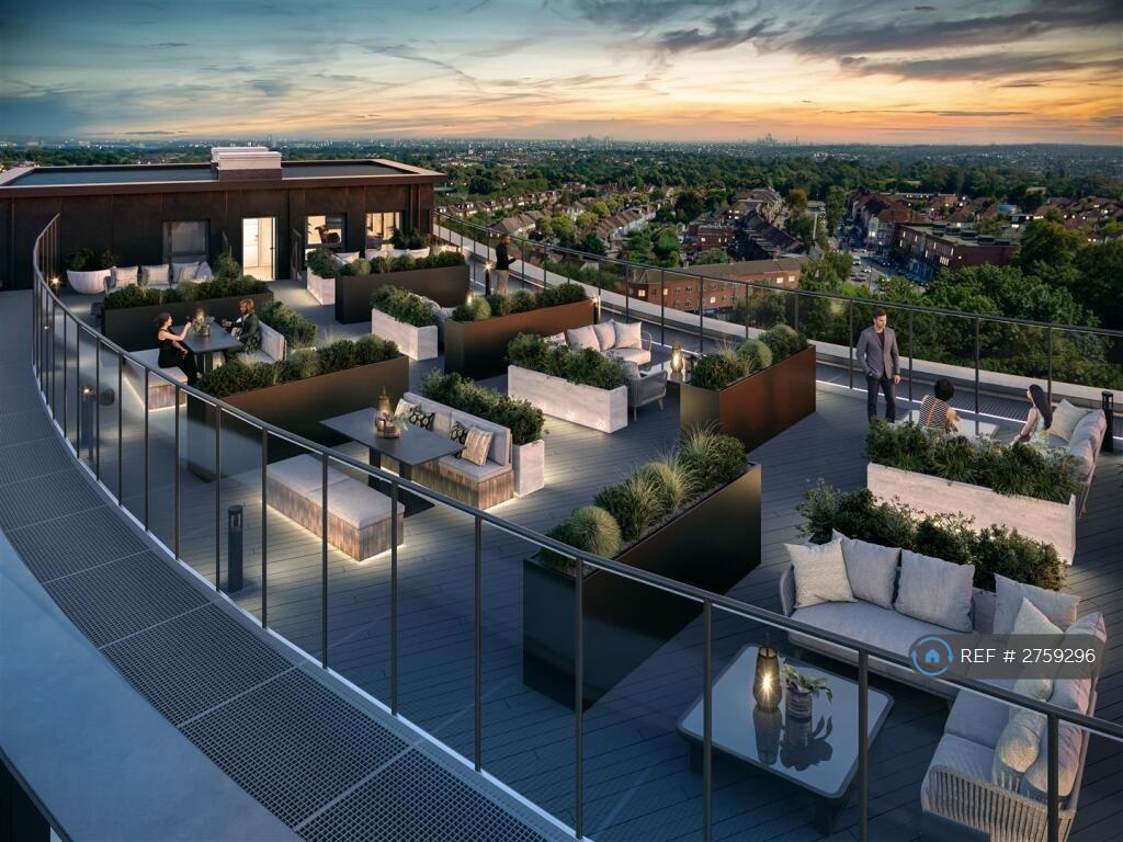Cgi Of The Rooftop Terrace