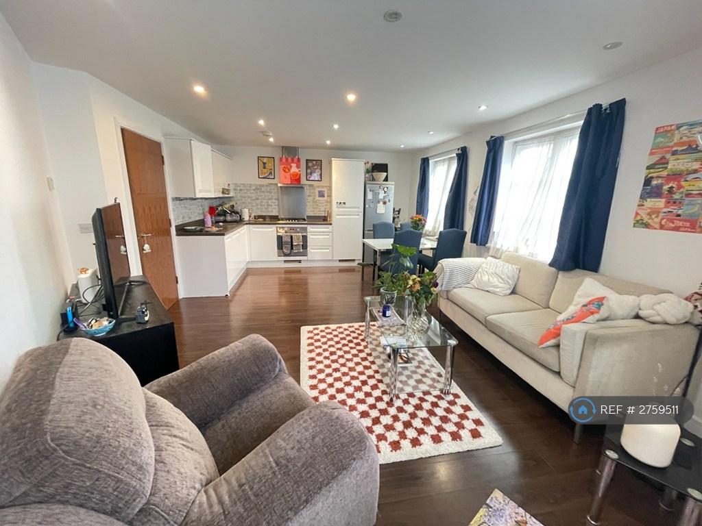 Open Plan Lounge And Kitchen