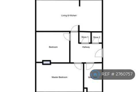 2 bedroom flat to rent, High Street, Feltham, TW13