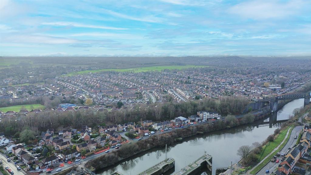 Aerial View over the 'Ship Canal'