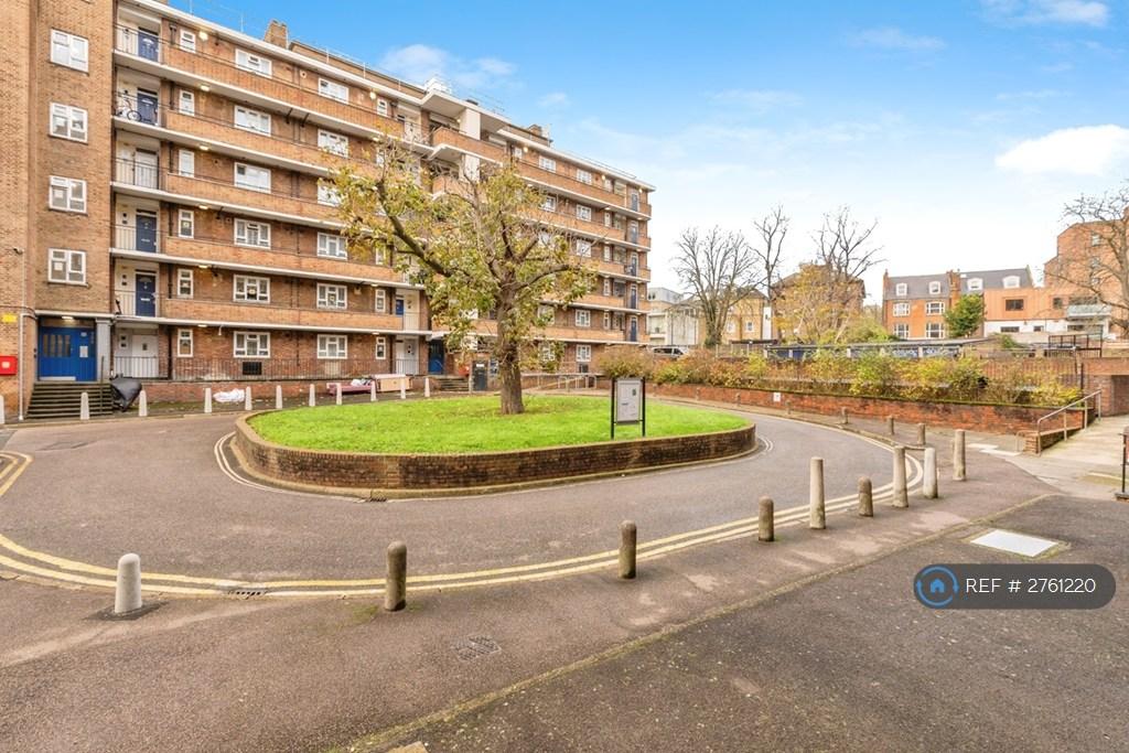 Portman Rise Estate From Landing Outside Flat.