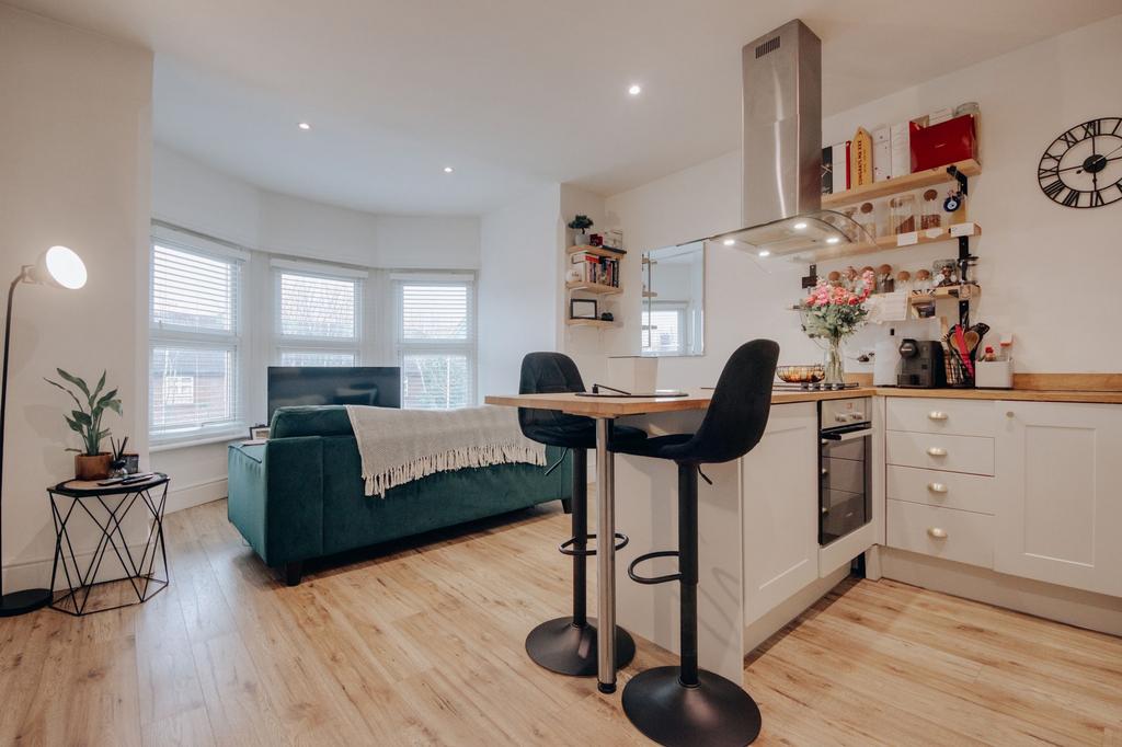 Open-plan living area