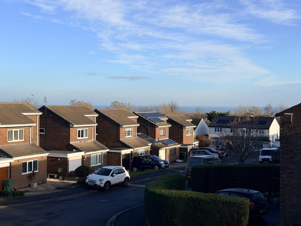 View from bedroom one