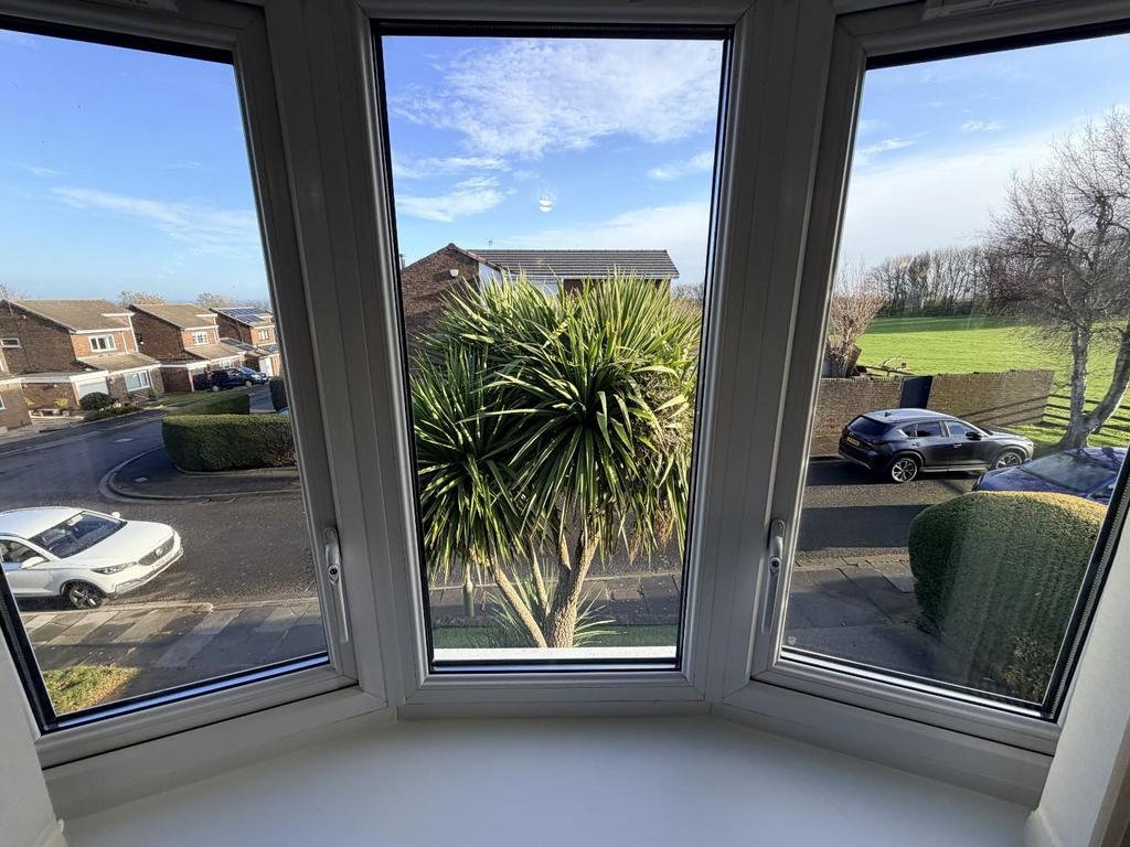 View from bedroom two