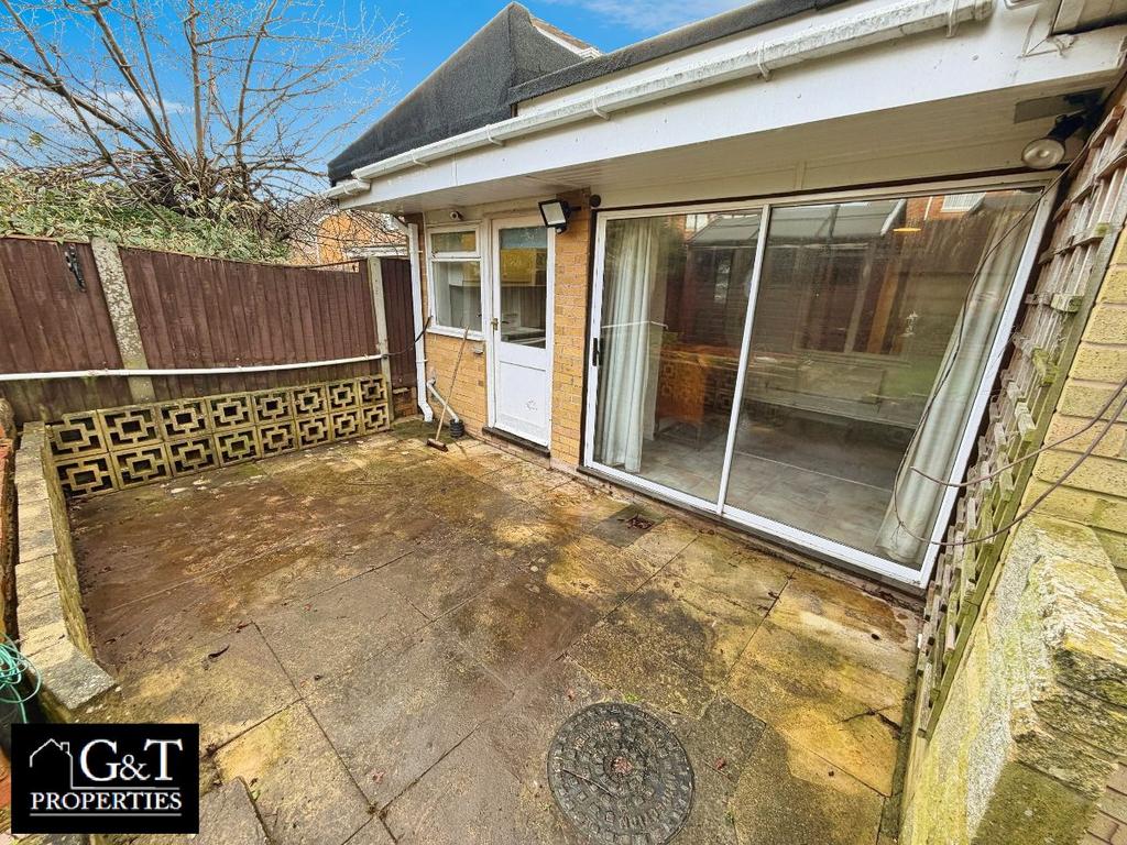 Rear garden