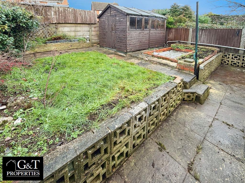 Rear garden