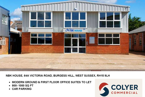 Office to rent, 64a Victoria Rd Burgess Hill RH15 9LH