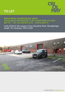 Warehouse to rent, Guildford Rd Horsham RH12 3JR
