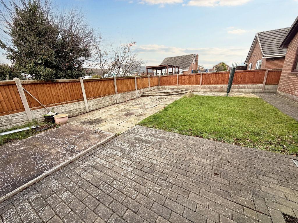 Rear garden