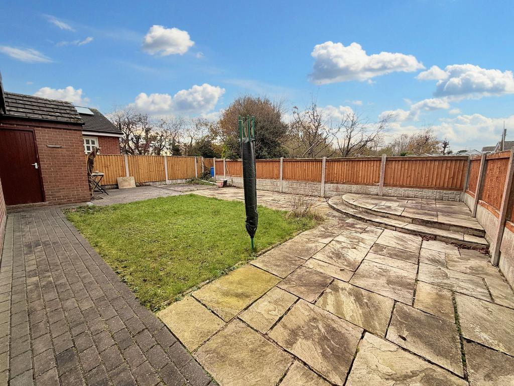 Rear garden