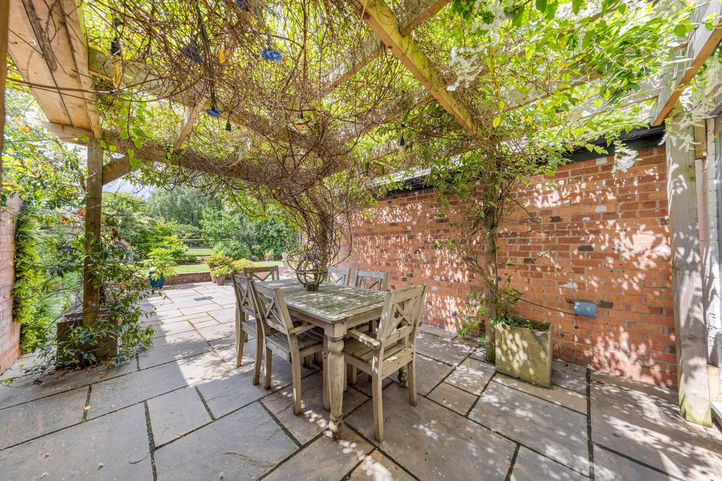Covered Seating Area
