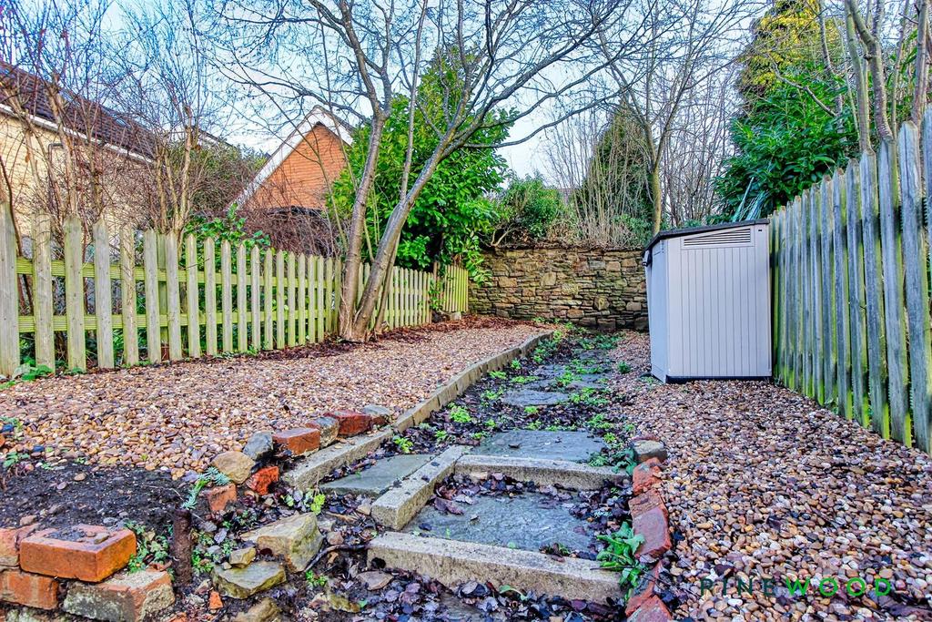 Rear garden