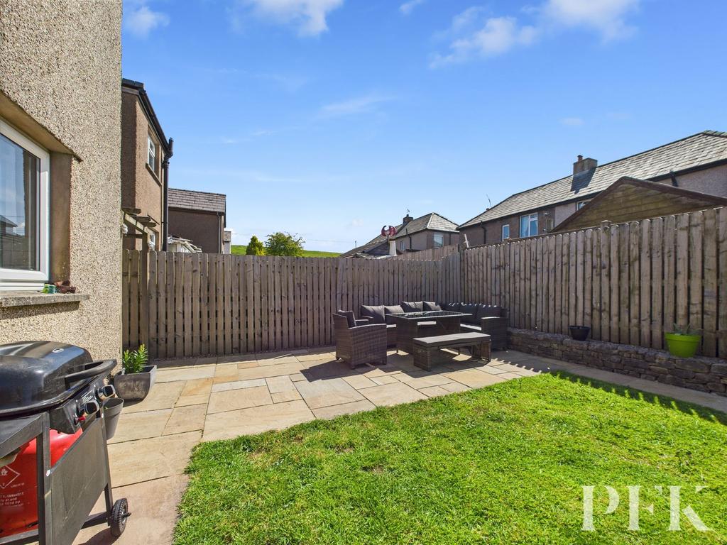 Rear garden